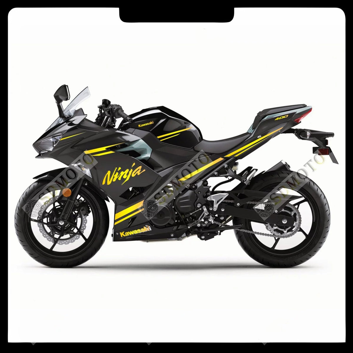 Kawasaki Ninja 400 ZX-4R Full Body Decals Waterproof Motorcycle Graphics Stickers