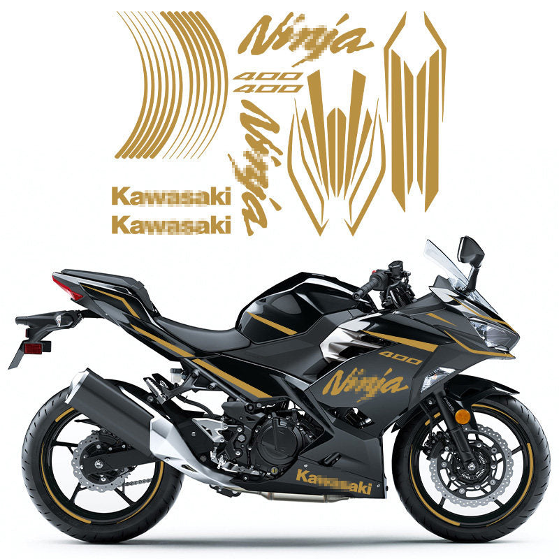 Kawasaki Ninja 400 Claw Graphics Full Body Decal Kit Waterproof Motorcycle Stickers