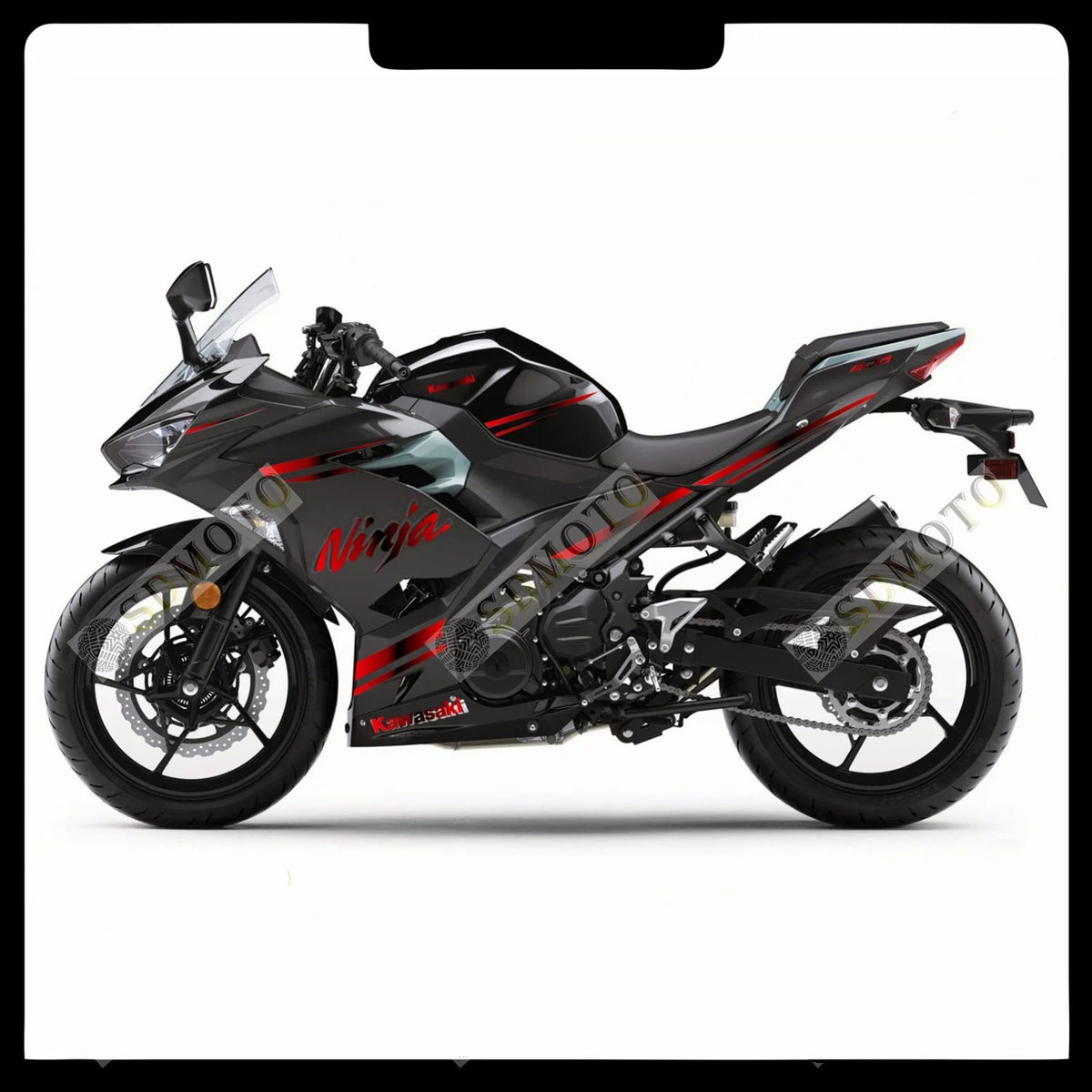 Kawasaki Ninja 400 ZX-4R Full Body Decals Waterproof Motorcycle Graphics Stickers