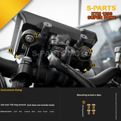SPARTS Titanium Alloy Fasteners Compatible with KTM Super Duke 1290