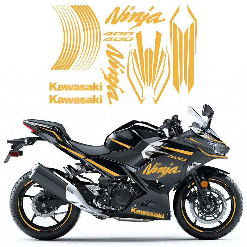 Kawasaki Ninja 400 Claw Graphics Full Body Decal Kit Waterproof Motorcycle Stickers