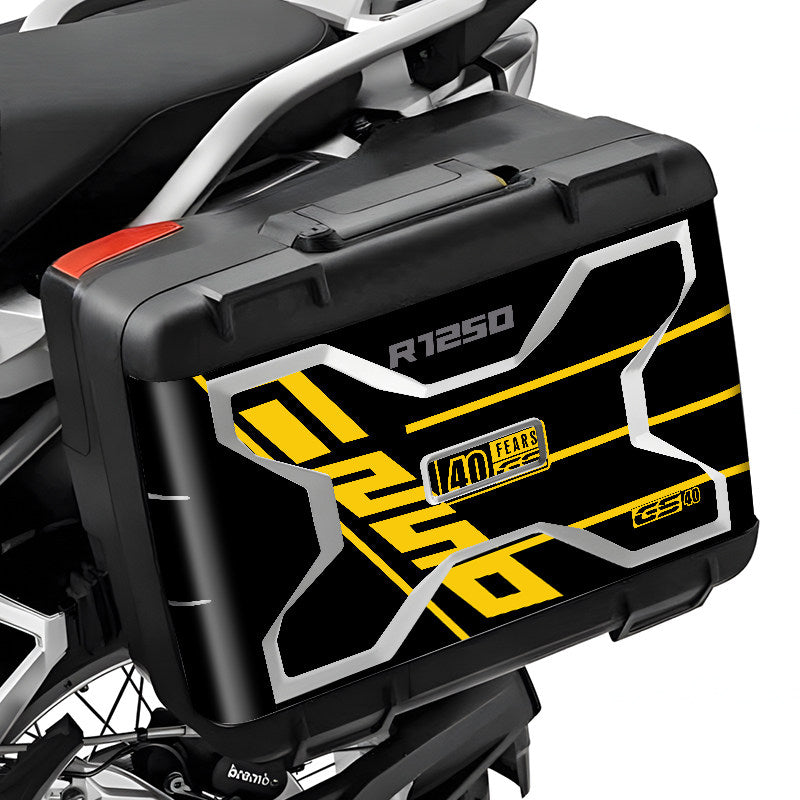 BMW R1250GS / R1200GS / F750GS Pannier Box Protective Sticker Scratch-Resistant Reflective Waterproof Sun-Resistant Decal Kit
