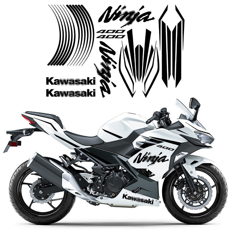 Kawasaki Ninja 400 Claw Graphics Full Body Decal Kit Waterproof Motorcycle Stickers