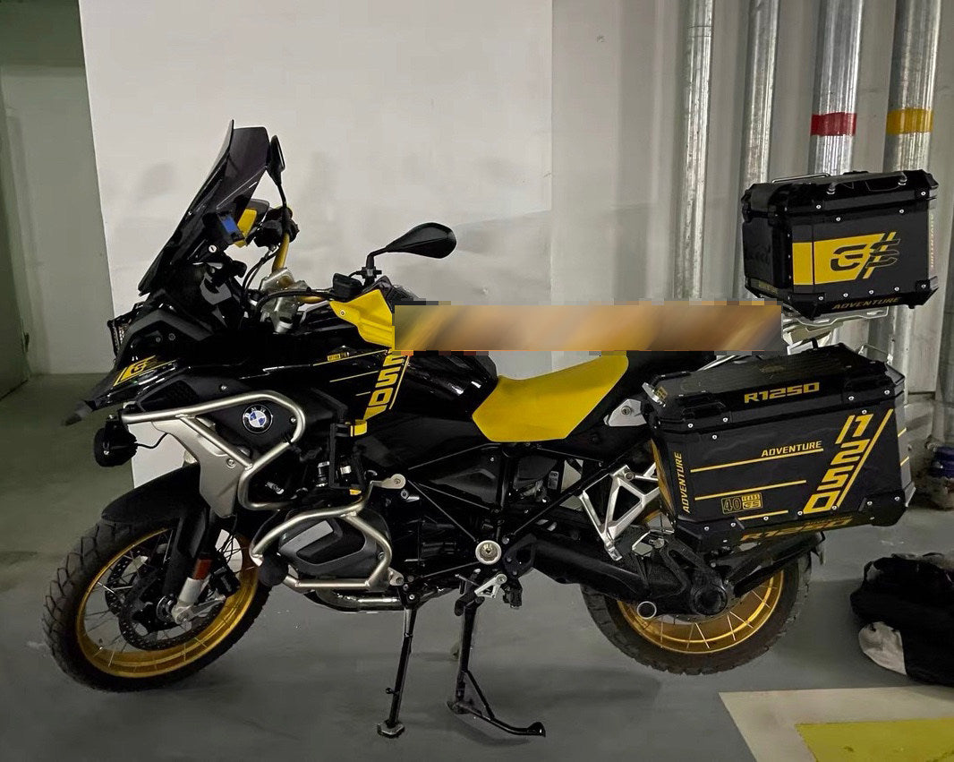 BMW F750GS / F850GS / R1250GS ADV OEM Aluminum Pannier Sticker Kit