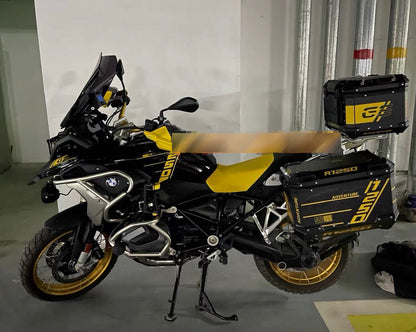 BMW F750GS / F850GS / R1250GS ADV OEM Aluminum Pannier Sticker Kit