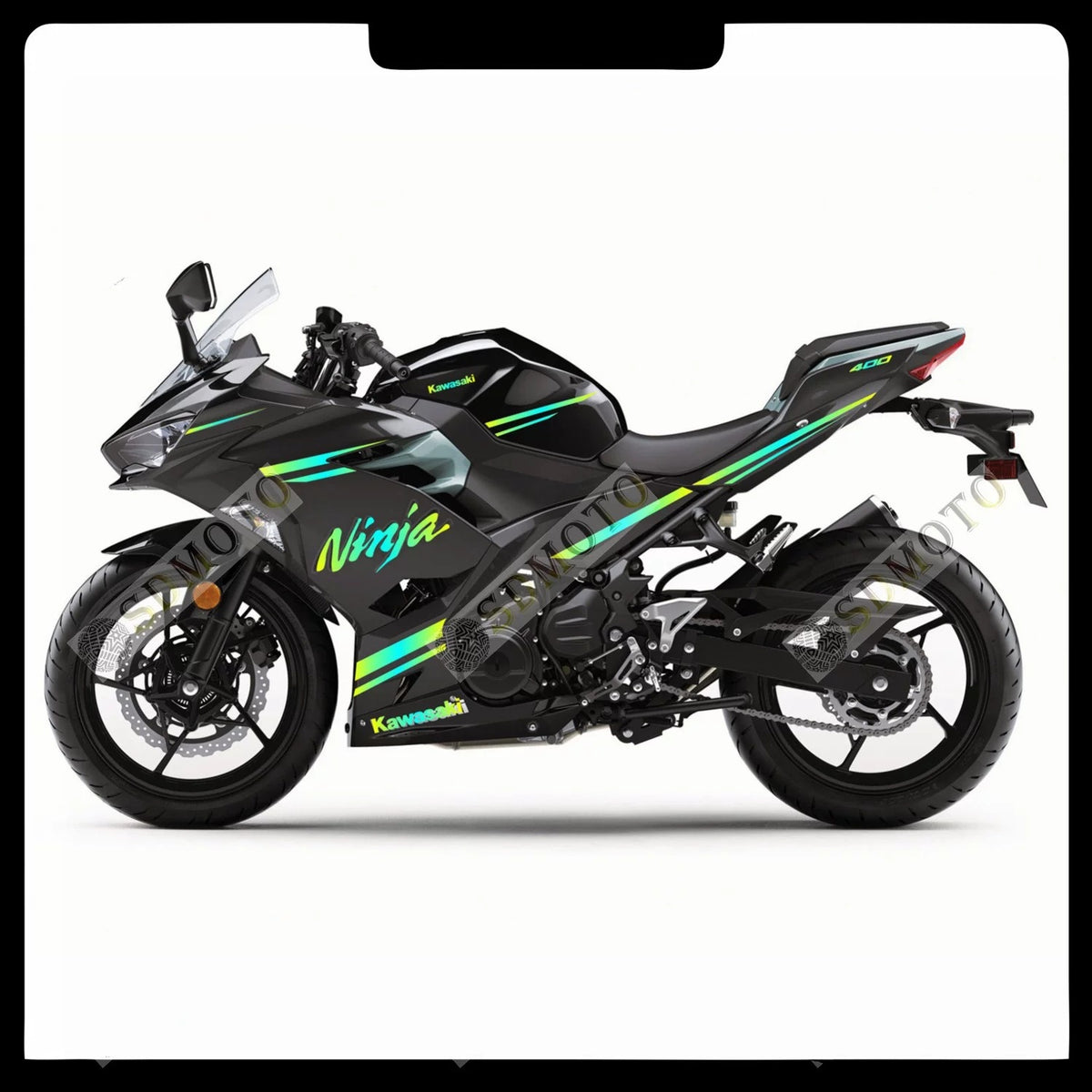 Kawasaki Ninja 400 ZX-4R Full Body Decals Waterproof Motorcycle Graphics Stickers