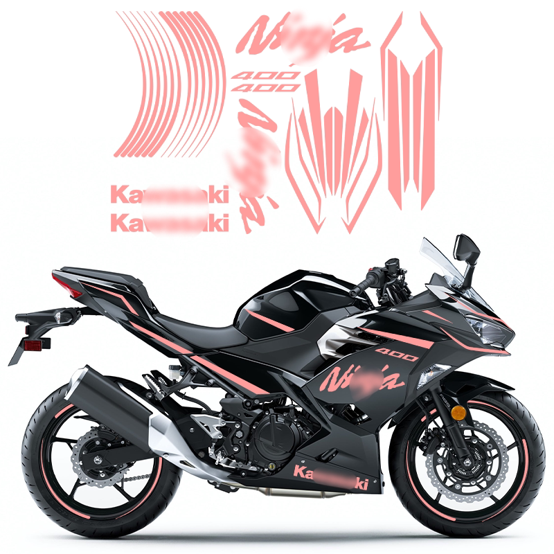 Kawasaki Ninja 400 Claw Graphics Full Body Decal Kit Waterproof Motorcycle Stickers