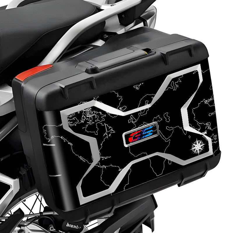 BMW R1250GS / R1200GS / F750GS Pannier Box Protective Sticker Scratch-Resistant Reflective Waterproof Sun-Resistant Decal Kit