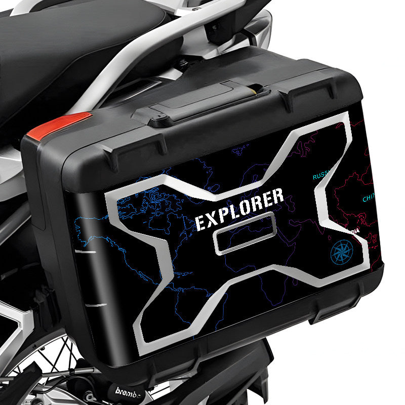 BMW R1250GS / R1200GS / F750GS Pannier Box Protective Sticker Scratch-Resistant Reflective Waterproof Sun-Resistant Decal Kit