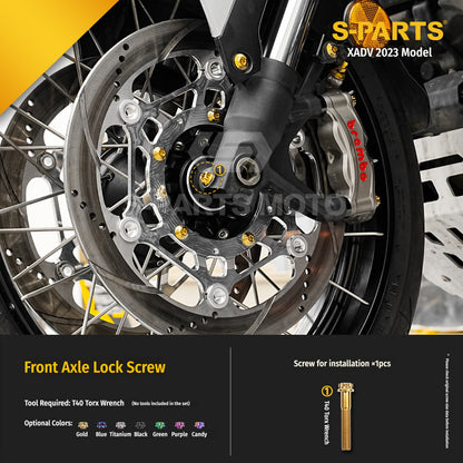 SPARTS  Titanium Alloy  Upgrade Bolt Set for Honda XADV 750 2023 Motorcycle