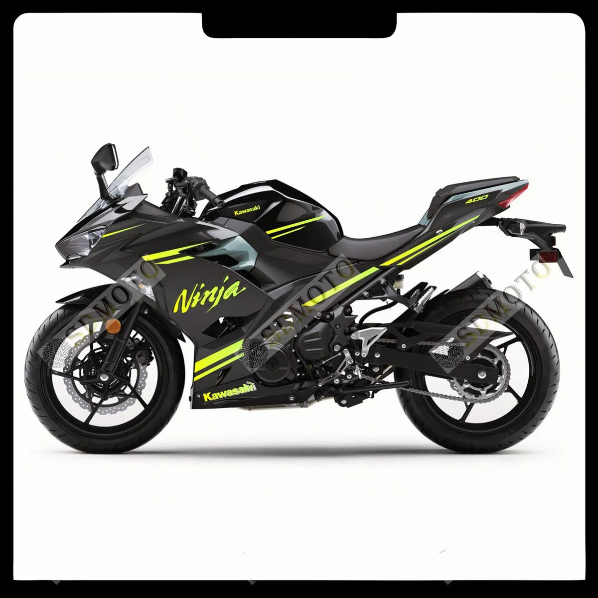 Kawasaki Ninja 400 ZX-4R Full Body Decals Waterproof Motorcycle Graphics Stickers