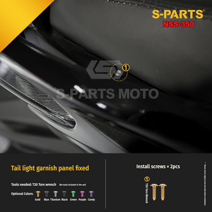 SPARTS Titanium Bolt Kit for Honda Forza NSS350 – Motorcycle Upgrade Fasteners
