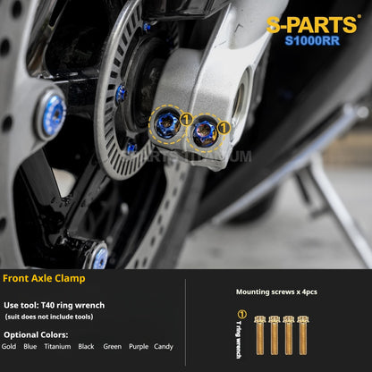 SPARTS | BMW S1000RR Titanium Bolt Upgrade Kit
