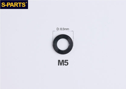 S-PARTS M3 / M4 / M5 / M6 / M8 / M10 / M12 TC4 Titanium Flat Washers forMotorcycles & Bicycles