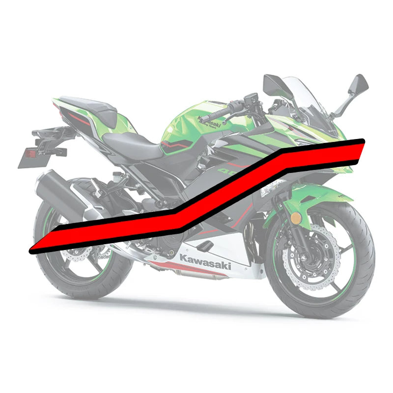 Kawasaki Ninja 400 2018-2022 Full Motorcycle Graphic Decal Kit Fairing Stickers
