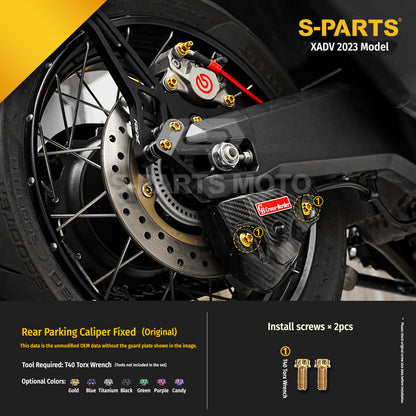 SPARTS  Titanium Alloy  Upgrade Bolt Set for Honda XADV 750 2023 Motorcycle