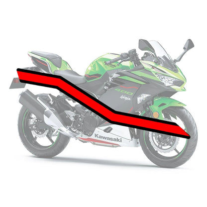 Kawasaki Ninja 400 2018-2022 Full Motorcycle Graphic Decal Kit Fairing Stickers