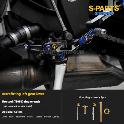 SPARTS | BMW S1000RR Titanium Bolt Upgrade Kit