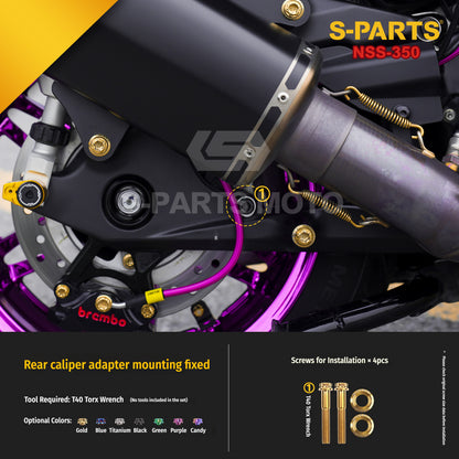 SPARTS Titanium Bolt Kit for Honda Forza NSS350 – Motorcycle Upgrade Fasteners