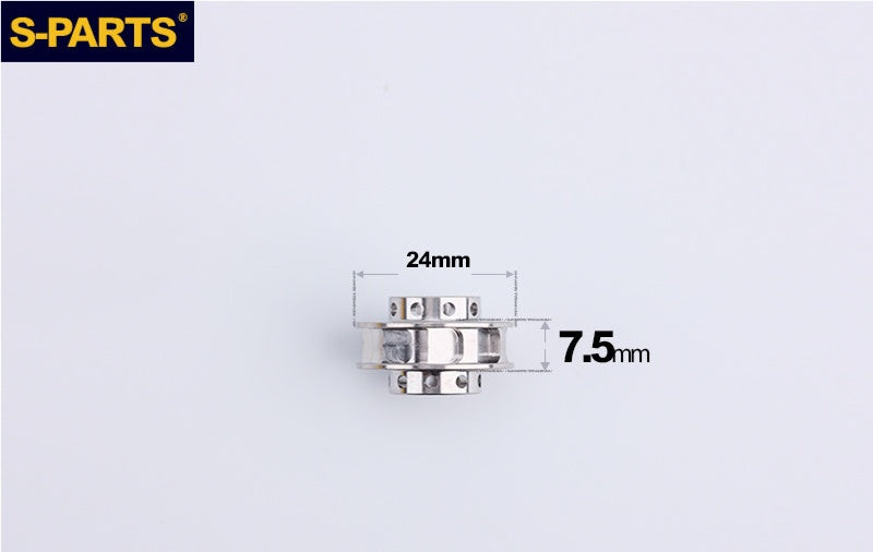 SPARTS Titanium Caliper Washers – Single & Double-Sided Bushings D20/D24 Motorcycle Upgrade