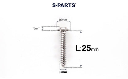 SPARTS Button Head M5×L10-35 Titanium Screws Self-Tapping Bolt