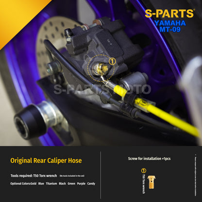 SPARTS Titanium Bolt Kit | TC4 Grade for  Yamaha MT-09 Motorcycle Fasteners