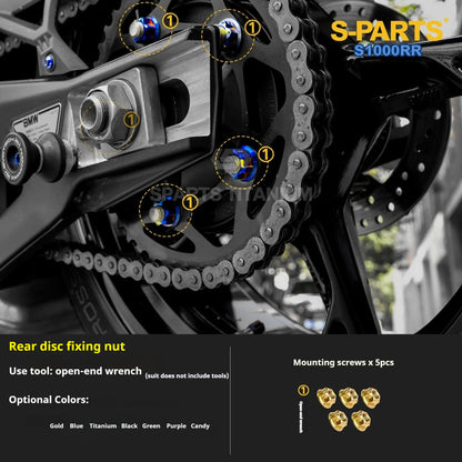 SPARTS | BMW S1000RR Titanium Bolt Upgrade Kit