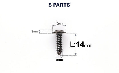 SPARTS Button Head M5×L10-35 Titanium Screws Self-Tapping Bolt