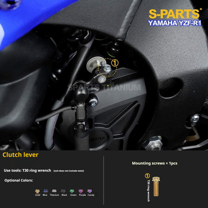 SPARTS TC4 Titanium Bolt Kit for Yamaha YZF-R1 | Motorcycle Titanium Bolt Upgrade
