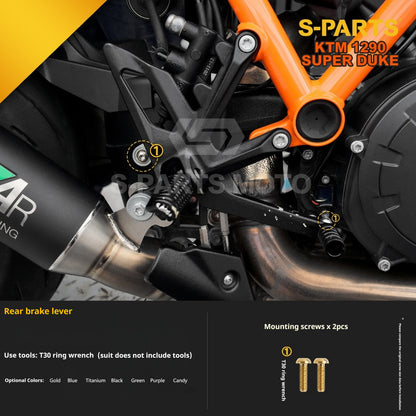 SPARTS Titanium Alloy Fasteners Compatible with KTM Super Duke 1290