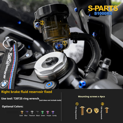 SPARTS | BMW S1000RR Titanium Bolt Upgrade Kit