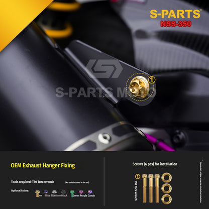 SPARTS Titanium Bolt Kit for Honda Forza NSS350 – Motorcycle Upgrade Fasteners