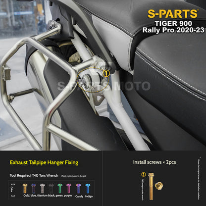 SPARTS Triumph Tiger 900 Rally Pro (2020–2023) Motorcycle Modified Titanium Alloy Bolts
