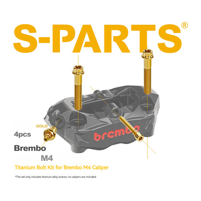 S-PARTS Premium Titanium Braking & Handling Upgrade Kit for BMW R nineT