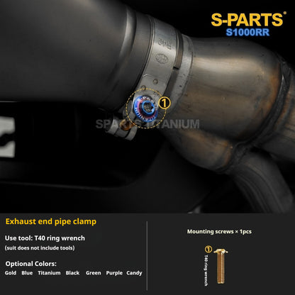 SPARTS | BMW S1000RR Titanium Bolt Upgrade Kit