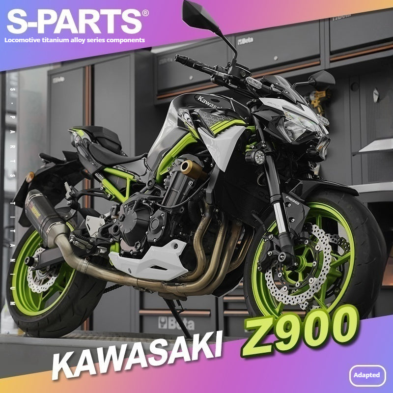 SPARTS TC4 Titanium Bolt Kit for Kawasaki Z900 2021 | Motorcycle Titanium Bolt Upgrade
