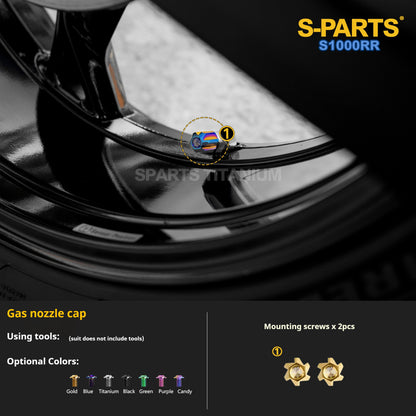 SPARTS | BMW S1000RR Titanium Bolt Upgrade Kit