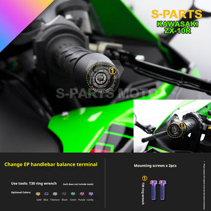 S-PARTS Grade 5 (TC4) Titanium Fasteners Kit for Kawasaki Ninja ZX-10R (2023)