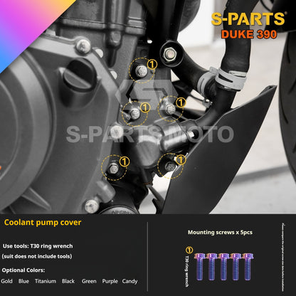 SPARTS KTM Duke 390 Full Bike Titanium Bolt Kit | Premium TC4 Motorcycle Fasteners