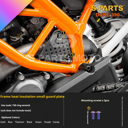 SPARTS KTM Duke 390 Full Bike Titanium Bolt Kit | Premium TC4 Motorcycle Fasteners
