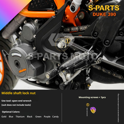 SPARTS KTM Duke 390 Full Bike Titanium Bolt Kit | Premium TC4 Motorcycle Fasteners