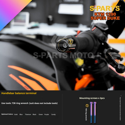 SPARTS Titanium Alloy Fasteners Compatible with KTM Super Duke 1290
