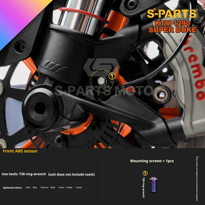 SPARTS Titanium Alloy Fasteners Compatible with KTM Super Duke 1290