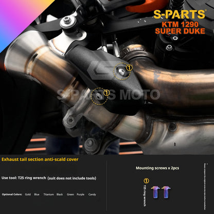 SPARTS Titanium Alloy Fasteners Compatible with KTM Super Duke 1290